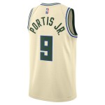 Milwaukee Bucks Trikot Bobby Portis JR Nike 2025-26 City Edition Weiß Swingman - Herren
